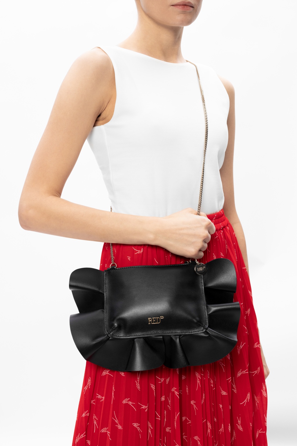 Red Valentino 'Rock Ruffles' shoulder bag | Women's Bags | Vitkac
